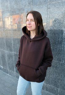 Худі коричневе 101370 фото